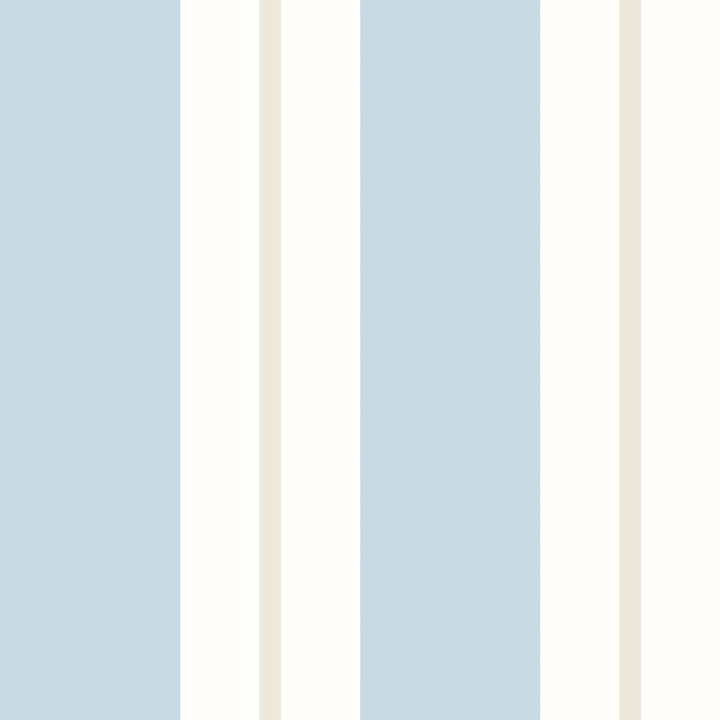Wide Multi Stripe Wallpaper - Wedgewood - Ohpopsi