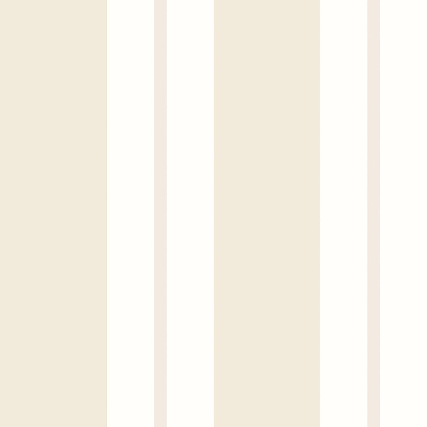 Wide Multi Stripe Wallpaper - Oatmeal - Ohpopsi