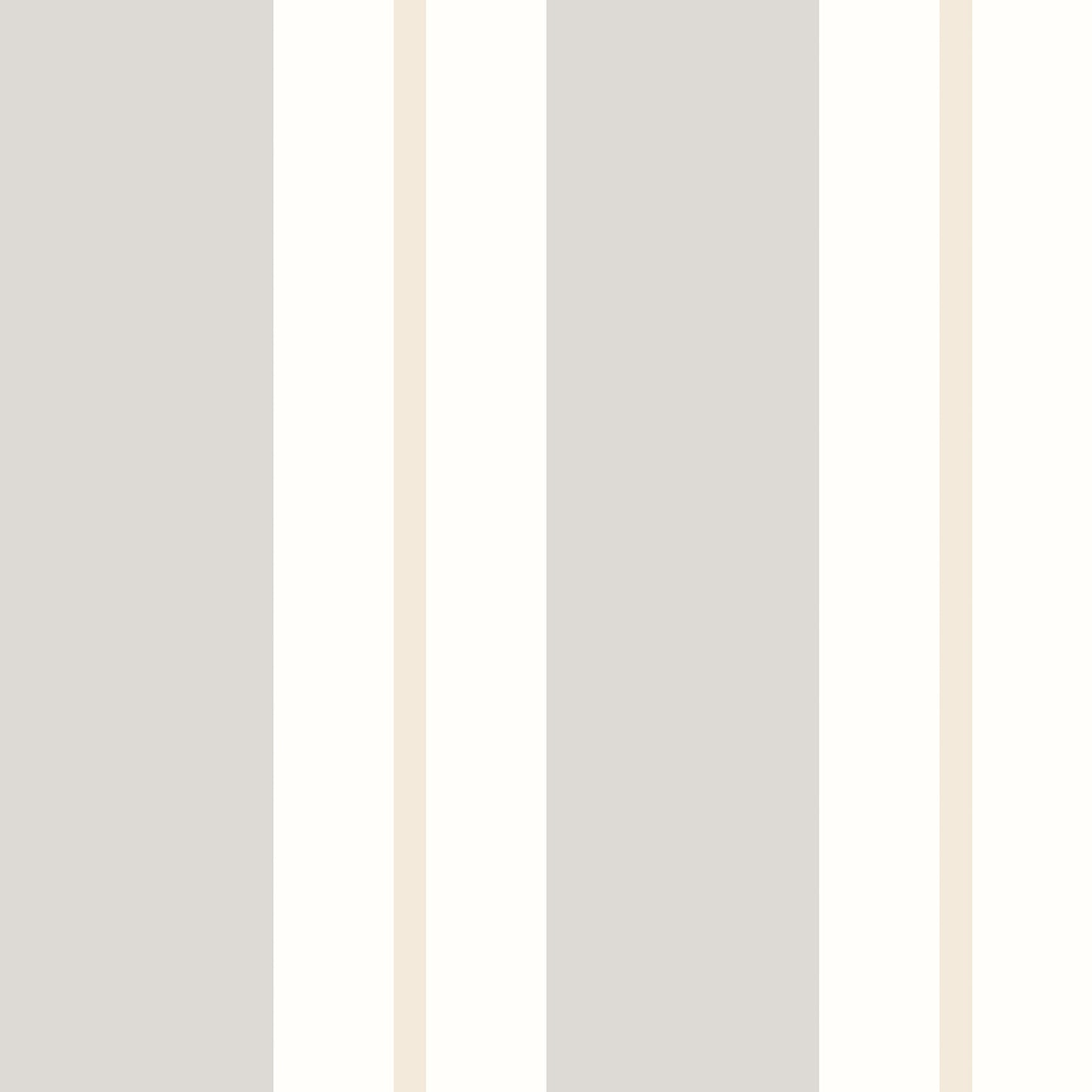 Wide Multi Stripe Wallpaper - Stone - Ohpopsi