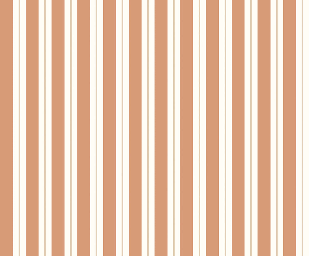Wide Multi Stripe Wallpaper - Bronze - Ohpopsi