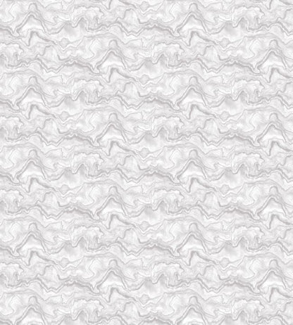 Meander Fabric - White