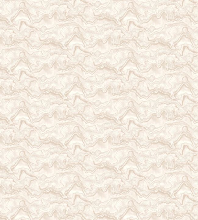 Meander Fabric - Cream