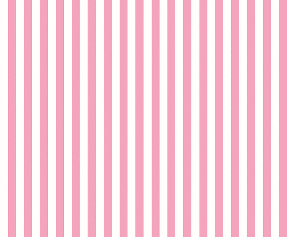 Bloc Stripe Wallpaper - Bubblegum - Ohpopsi