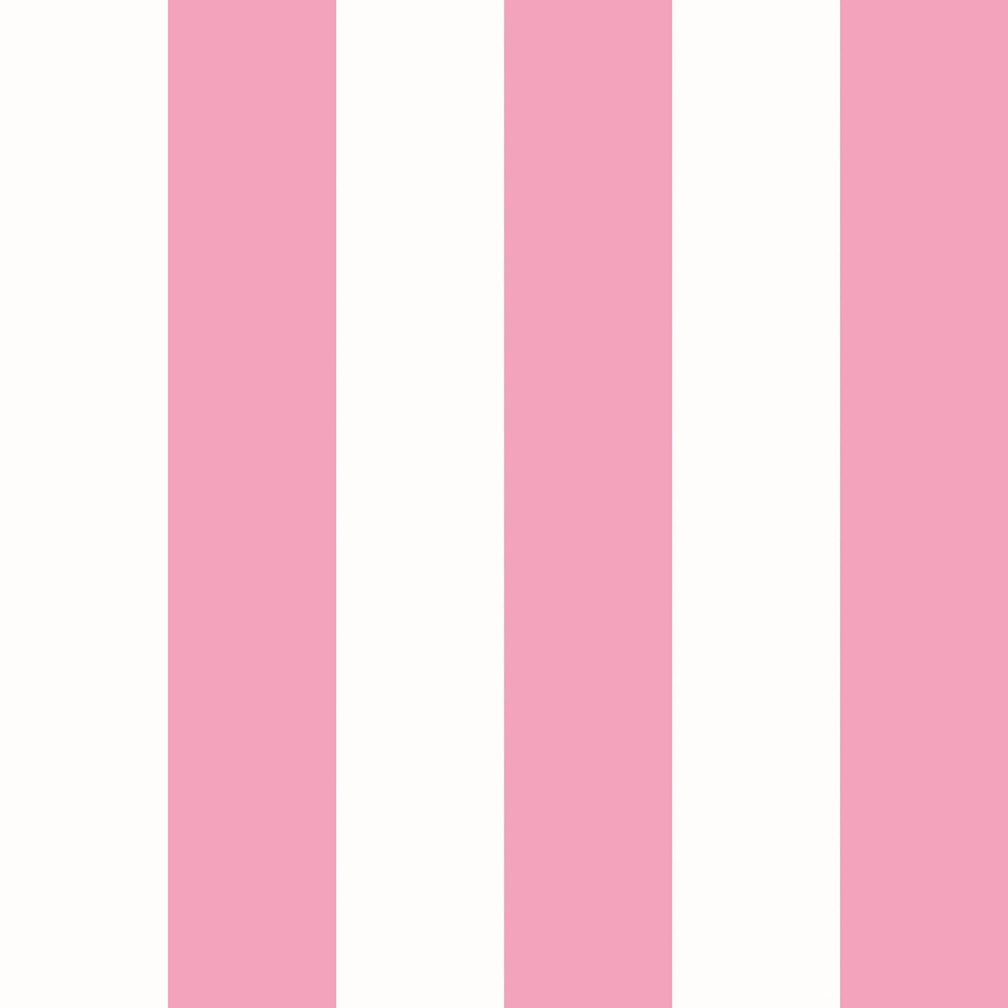 Bloc Stripe Wallpaper - Bubblegum - Ohpopsi