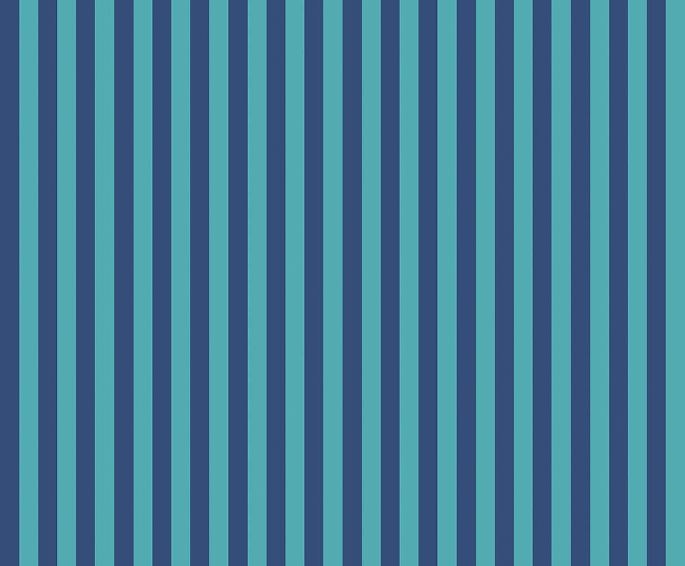 Bloc Stripe Wallpaper - Inky - Ohpopsi