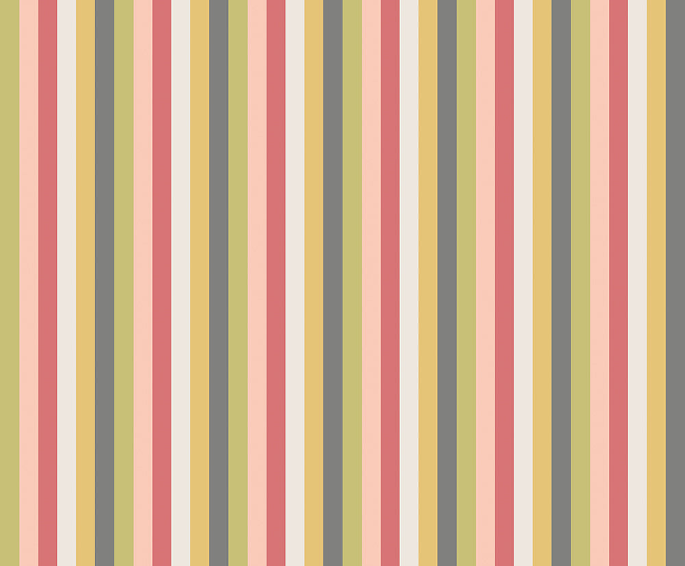 Rainbow Bloc Wallpaper - Cherry Twist - Ohpopsi