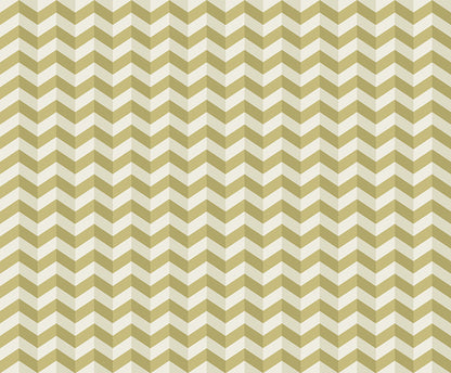 Illusion Chevron Wallpaper - Olive Twist - Ohpopsi