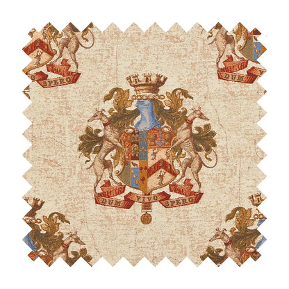 Armorial Vivo Tapestry Fabric - Multicolor