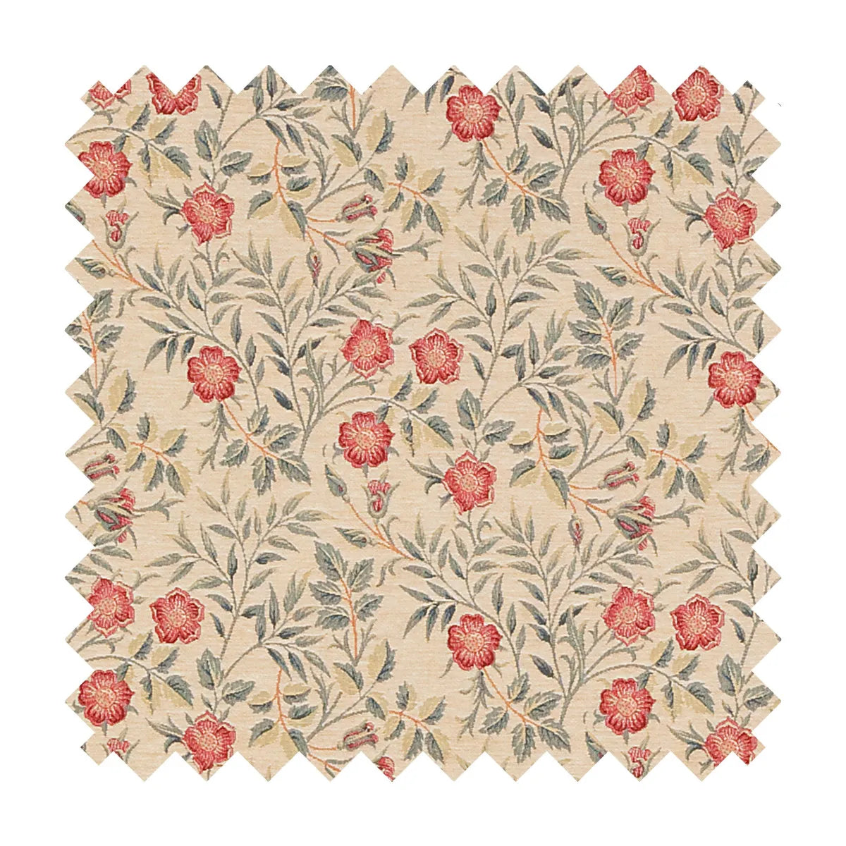 Morris Pimpernel Tapestry Fabric - Pink