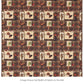 Hunting - Brown Tartan Tapestry Fabric