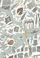 Utopia Wallpaper - Aqua Vita - Lewis & Wood