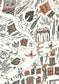 Utopia Wallpaper - Satsuma Soot - Lewis & Wood