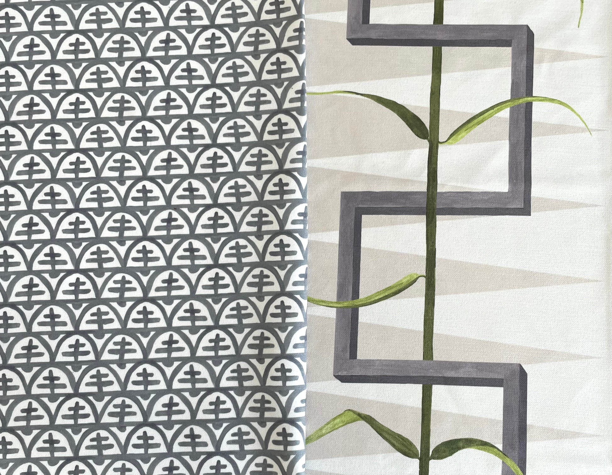 Vetti Fabric - Ash - Petronella Hall