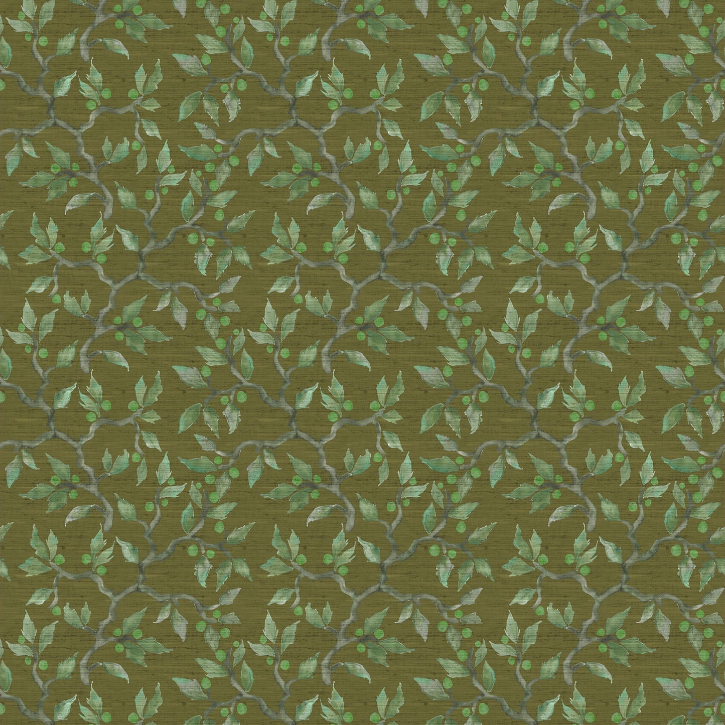 Vesper Olive Fabric