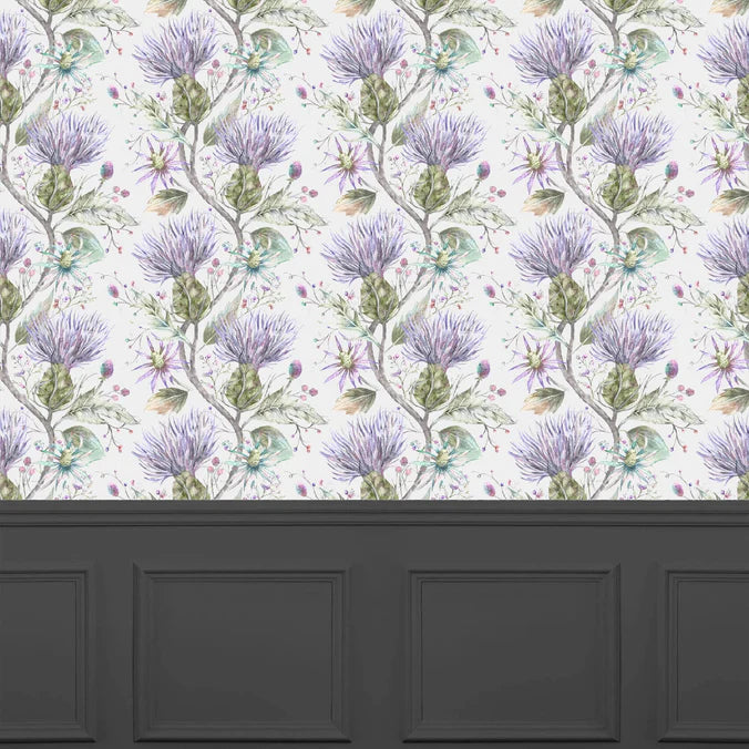 Varys Violet Wide-Width Room Wallpaper