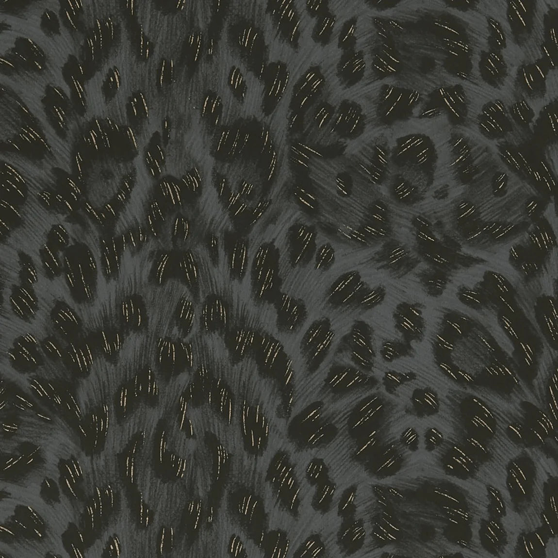 Felis Wallpaper - Black