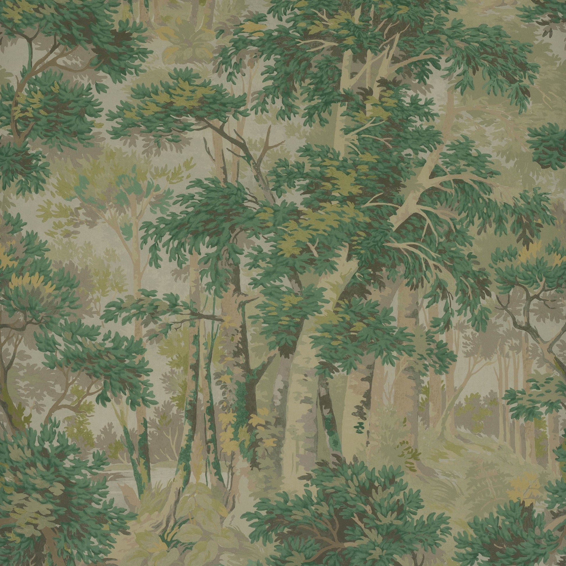 Arden Wallpaper - Green - Colefax & Fowler