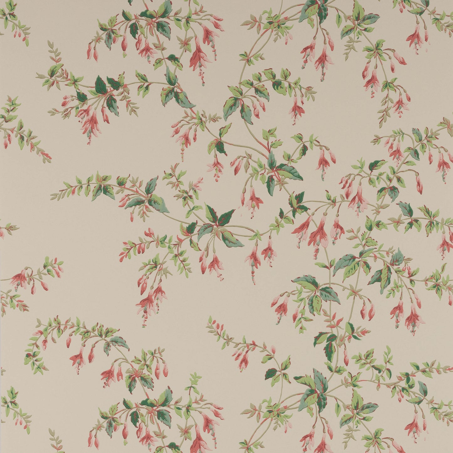 Fuchsia Wallpaper - Pink - Colefax & Fowler