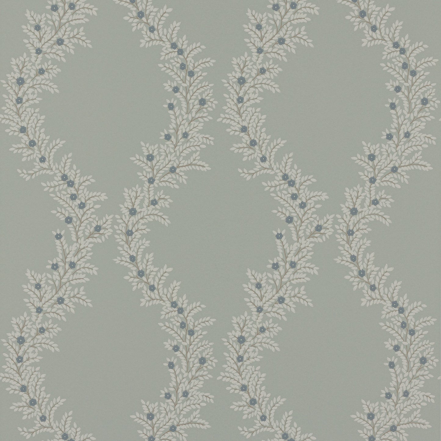 Liliana Wallpaper - Silver - Colefax & Fowler