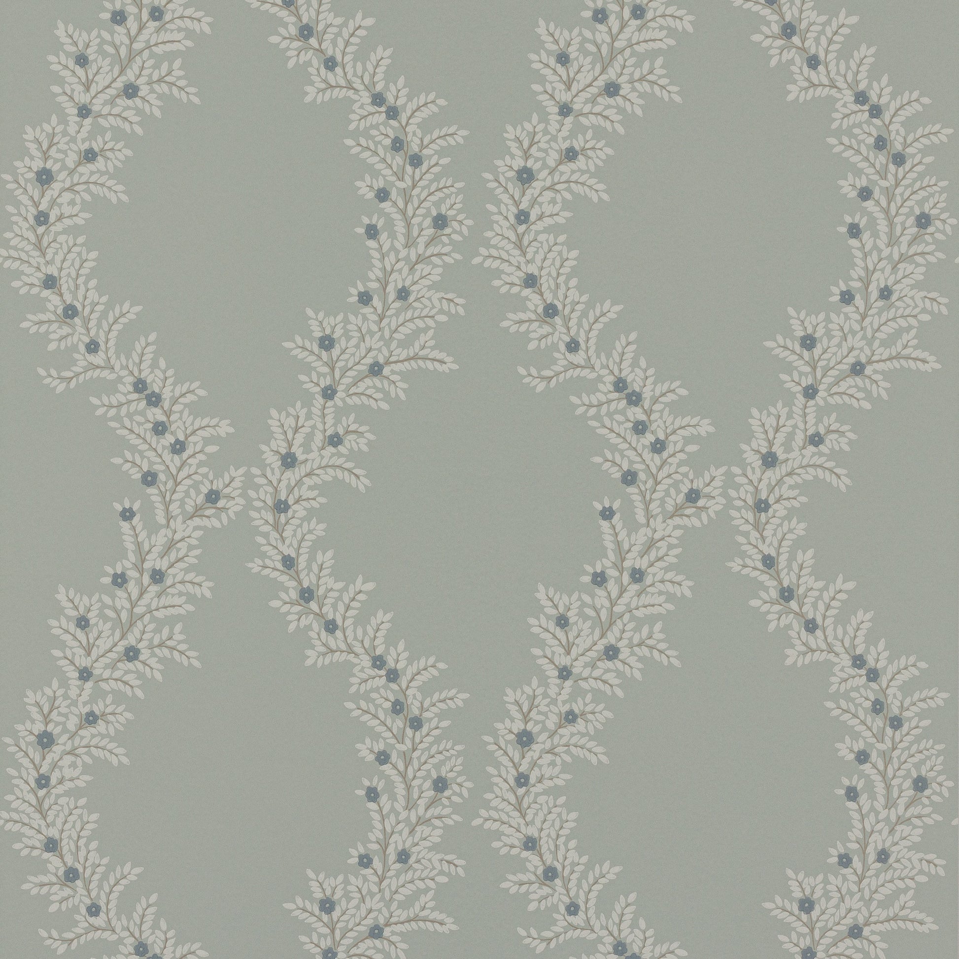 Liliana Wallpaper - Silver - Colefax & Fowler