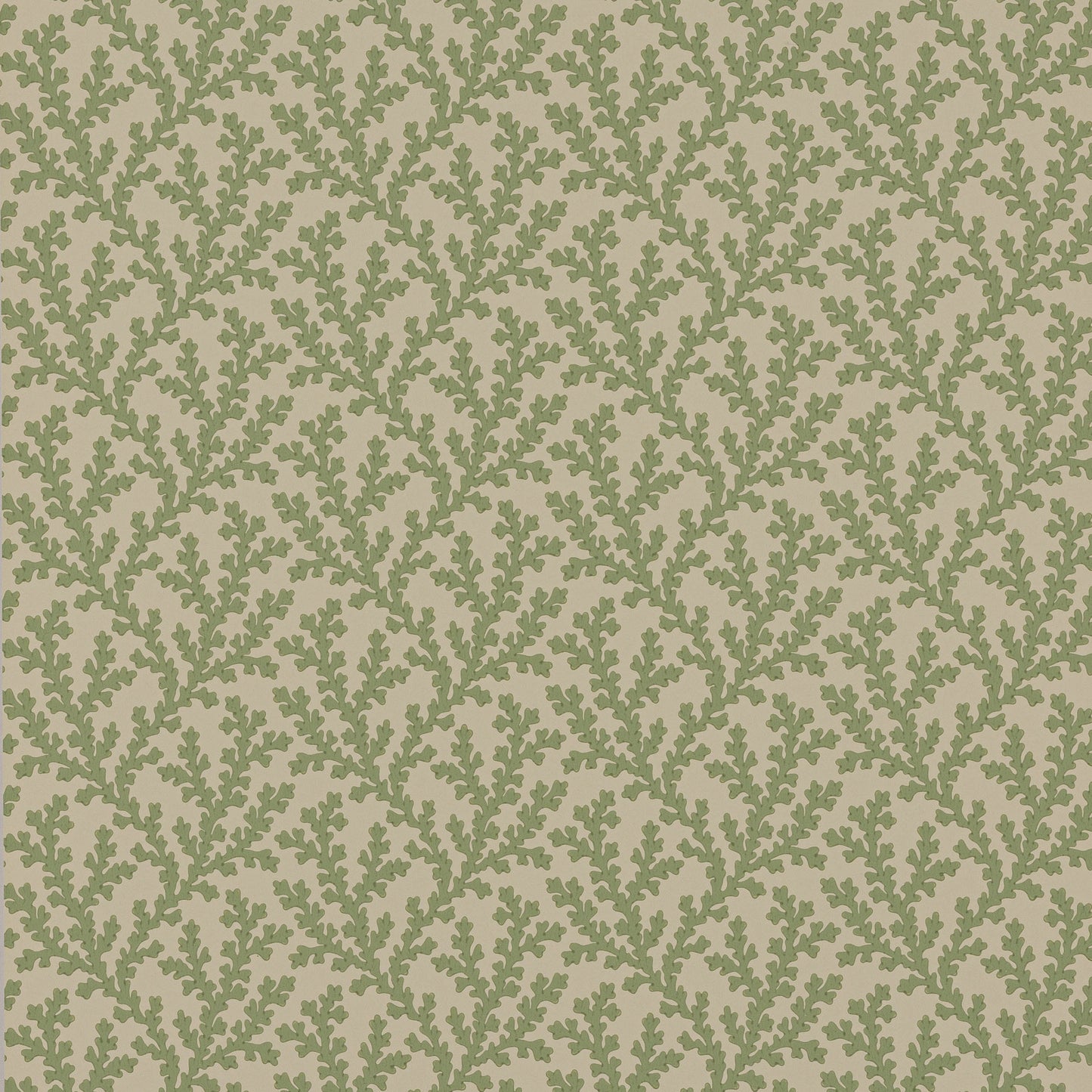 Sea Coral Wallpaper - Green - Colefax & Fowler