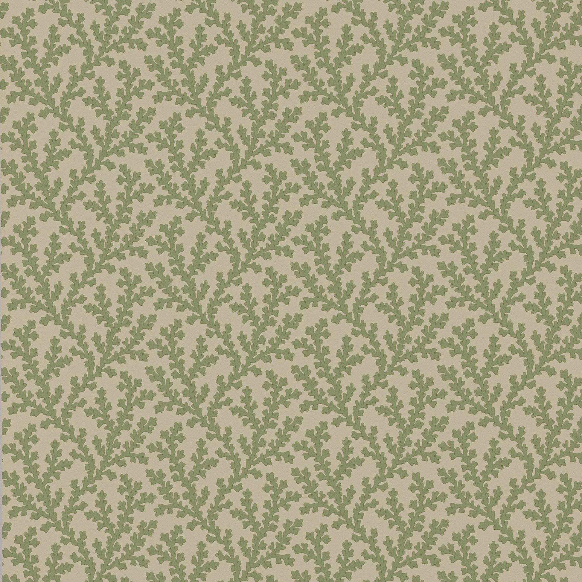 Sea Coral Wallpaper - Green - Colefax & Fowler