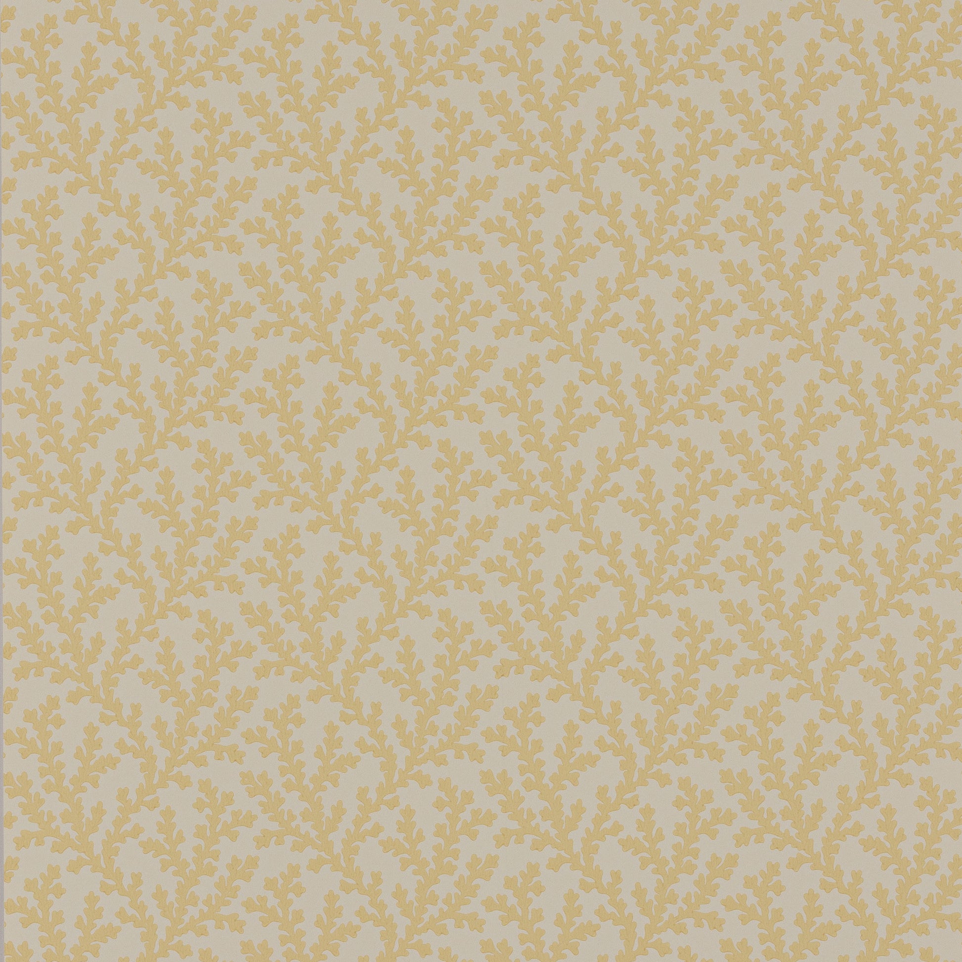 Sea Coral Wallpaper - Yellow - Colefax & Fowler