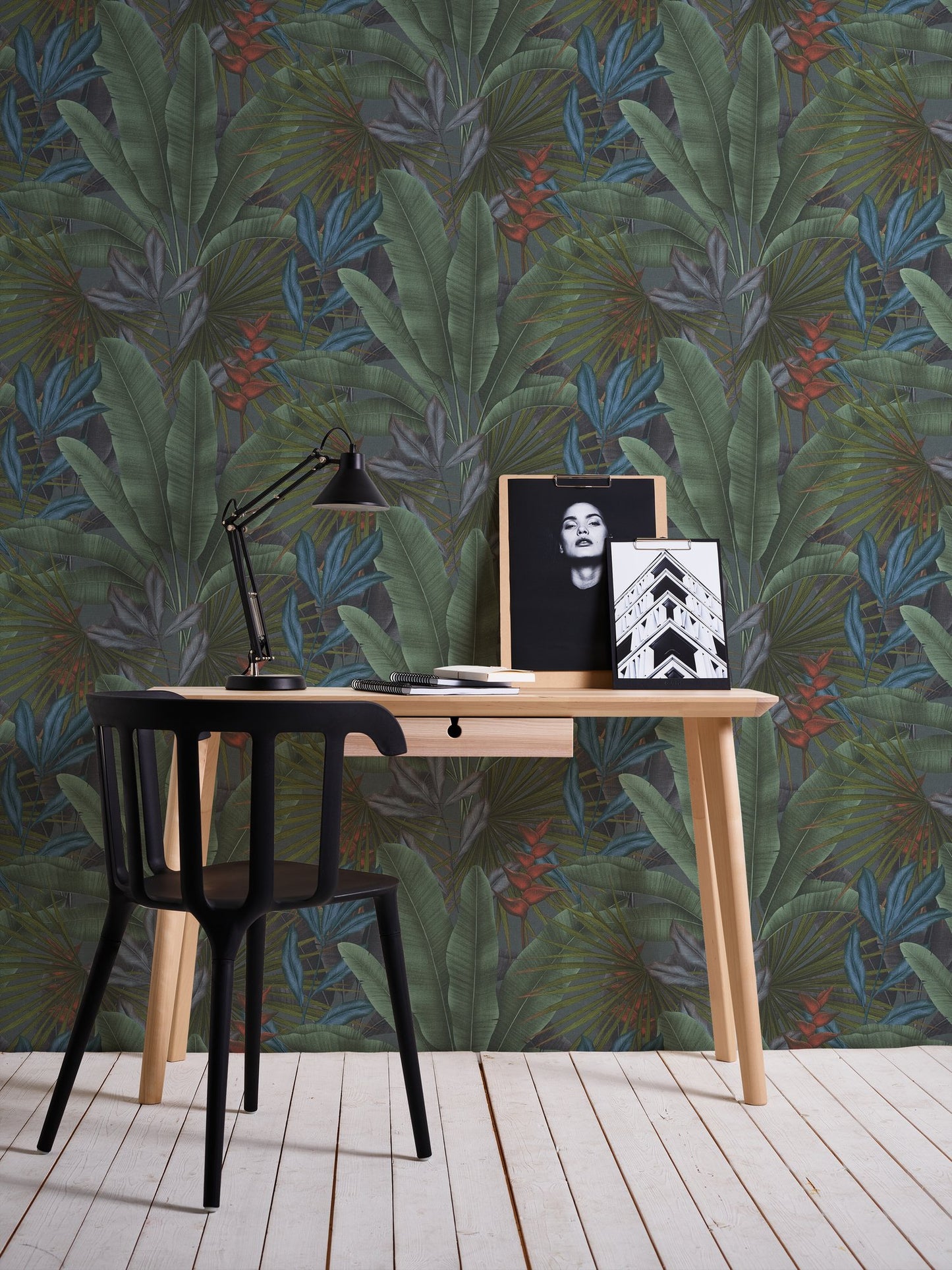 Welcome Home Tropical Leaves Wallpaper - Green - Galerie