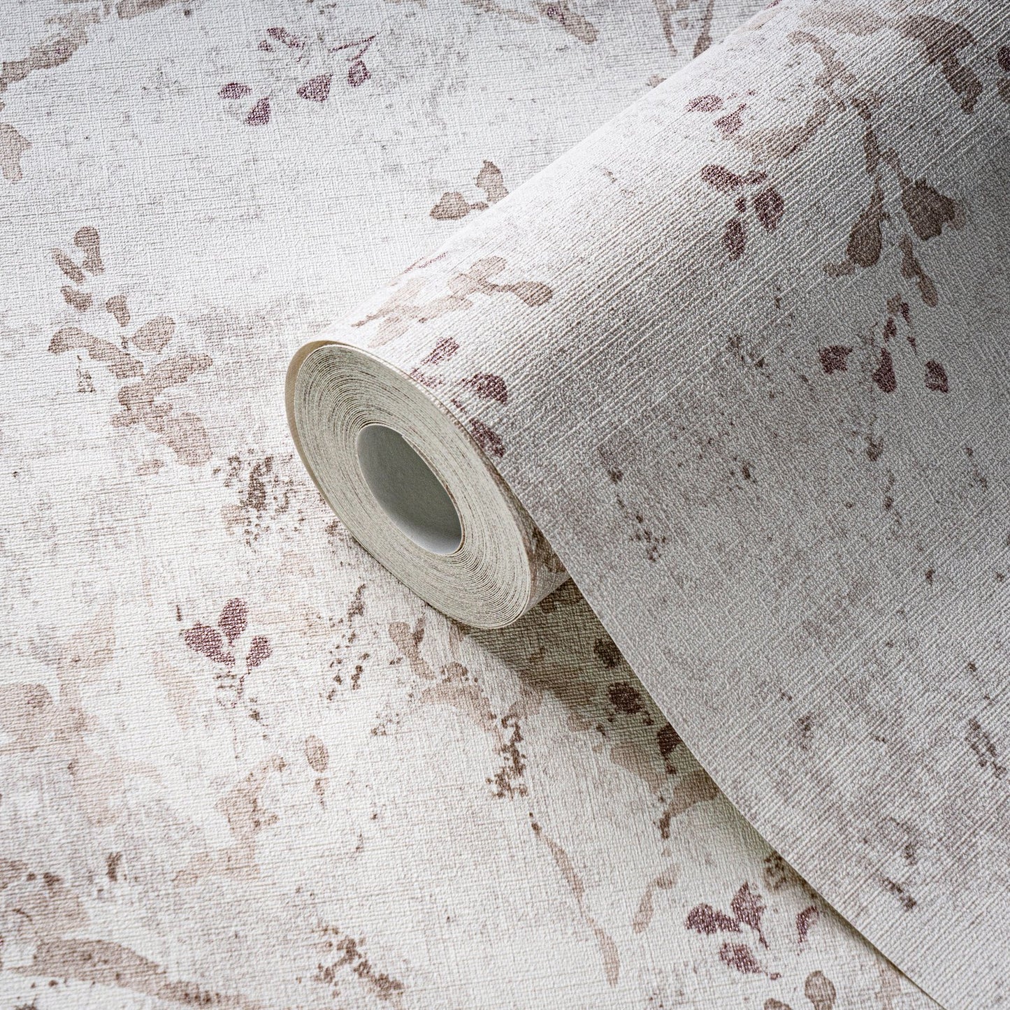 Welcome Home Rustic Blossom Wallpaper - White - Galerie