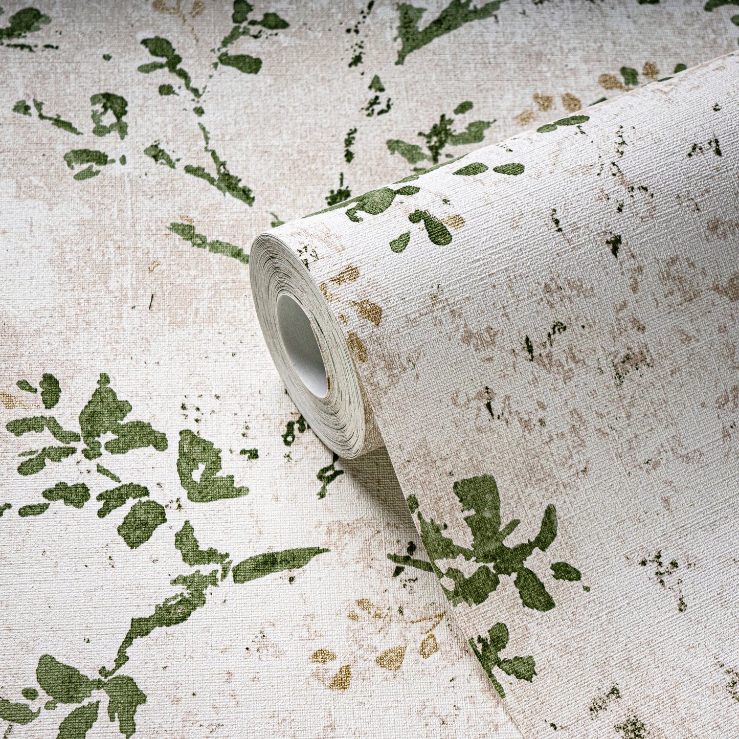 Welcome Home Rustic Blossom Wallpaper - Green - Galerie