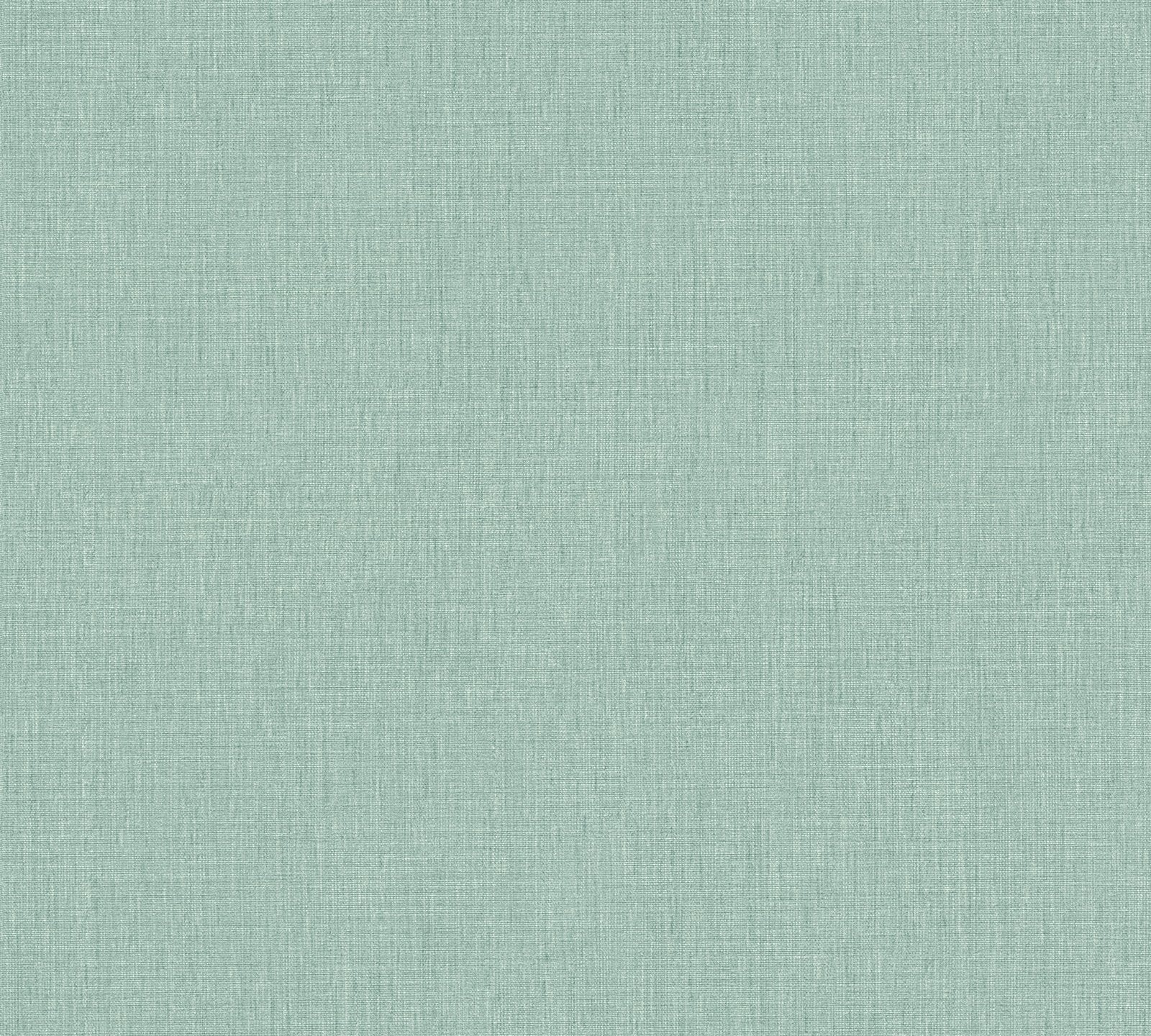 Welcome Home Cotton Texture Wallpaper - Teal - Galerie