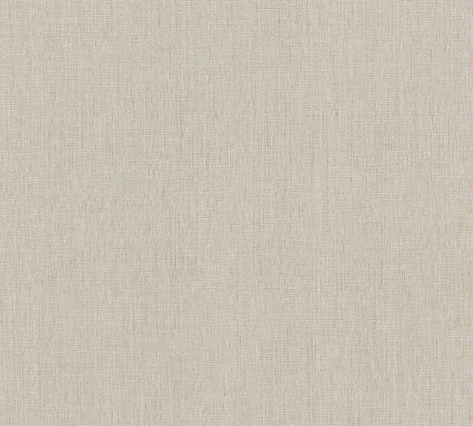 Welcome Home Cotton Texture Wallpaper - Cream - Galerie