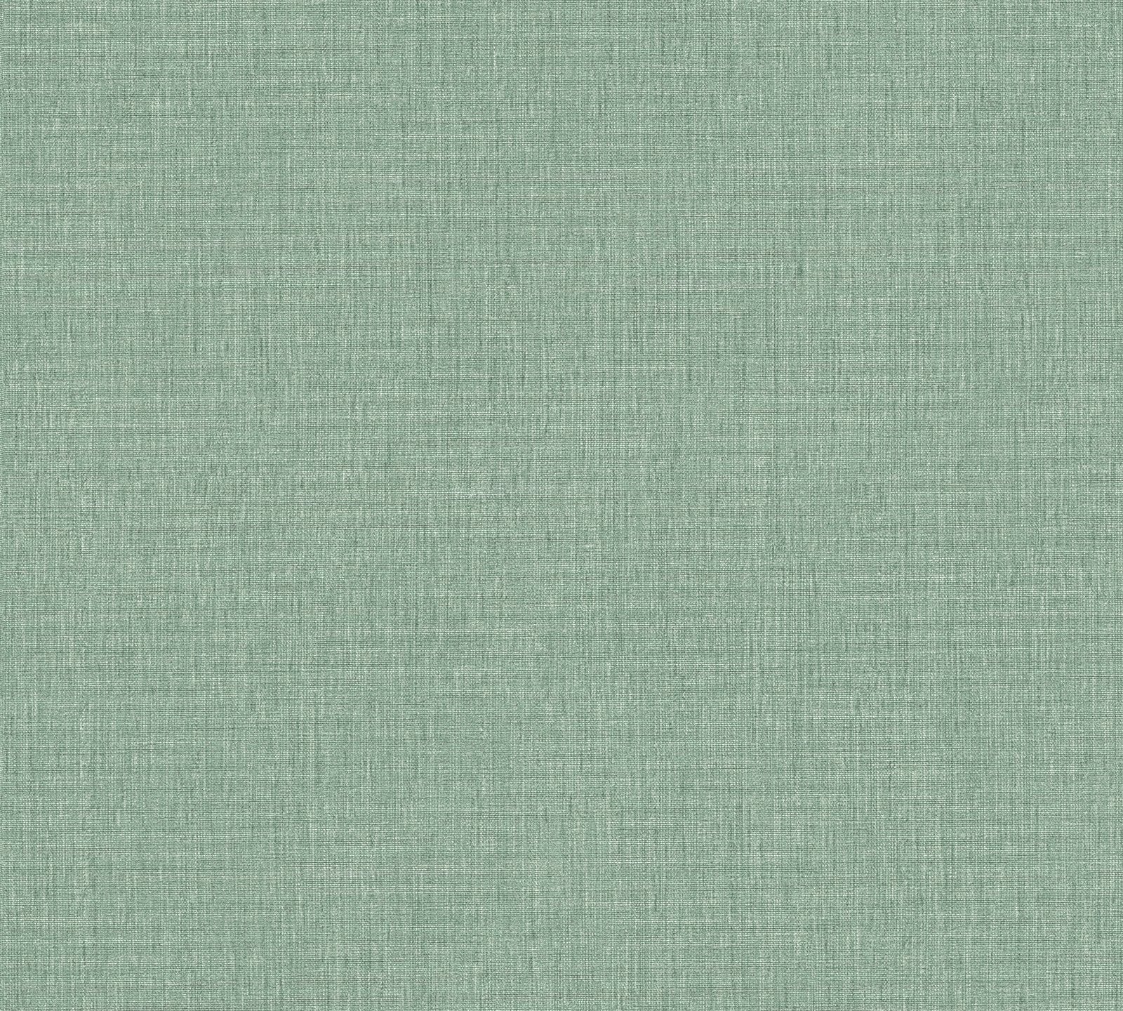 Welcome Home Cotton Texture Wallpaper - Green - Galerie