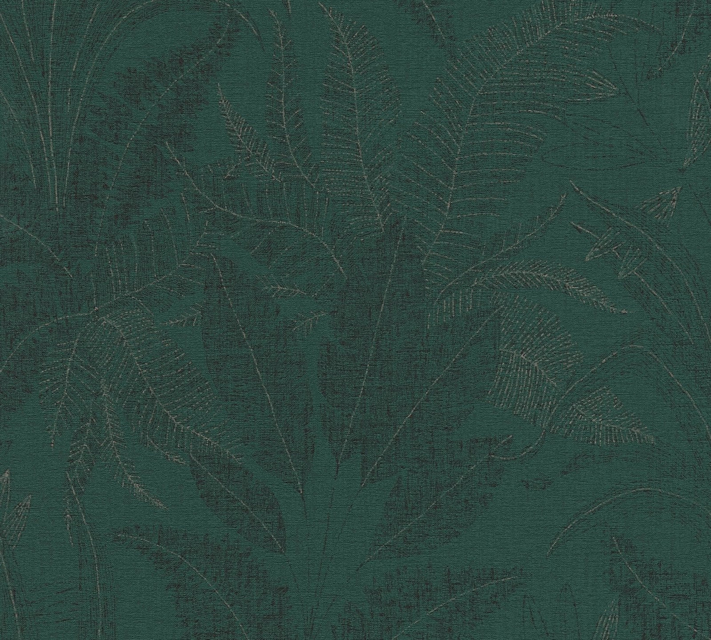 Welcome Home Botanical Leaves Wallpaper - Green - Galerie