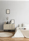 Welcome Home Plain Wallpaper - Silver - Galerie