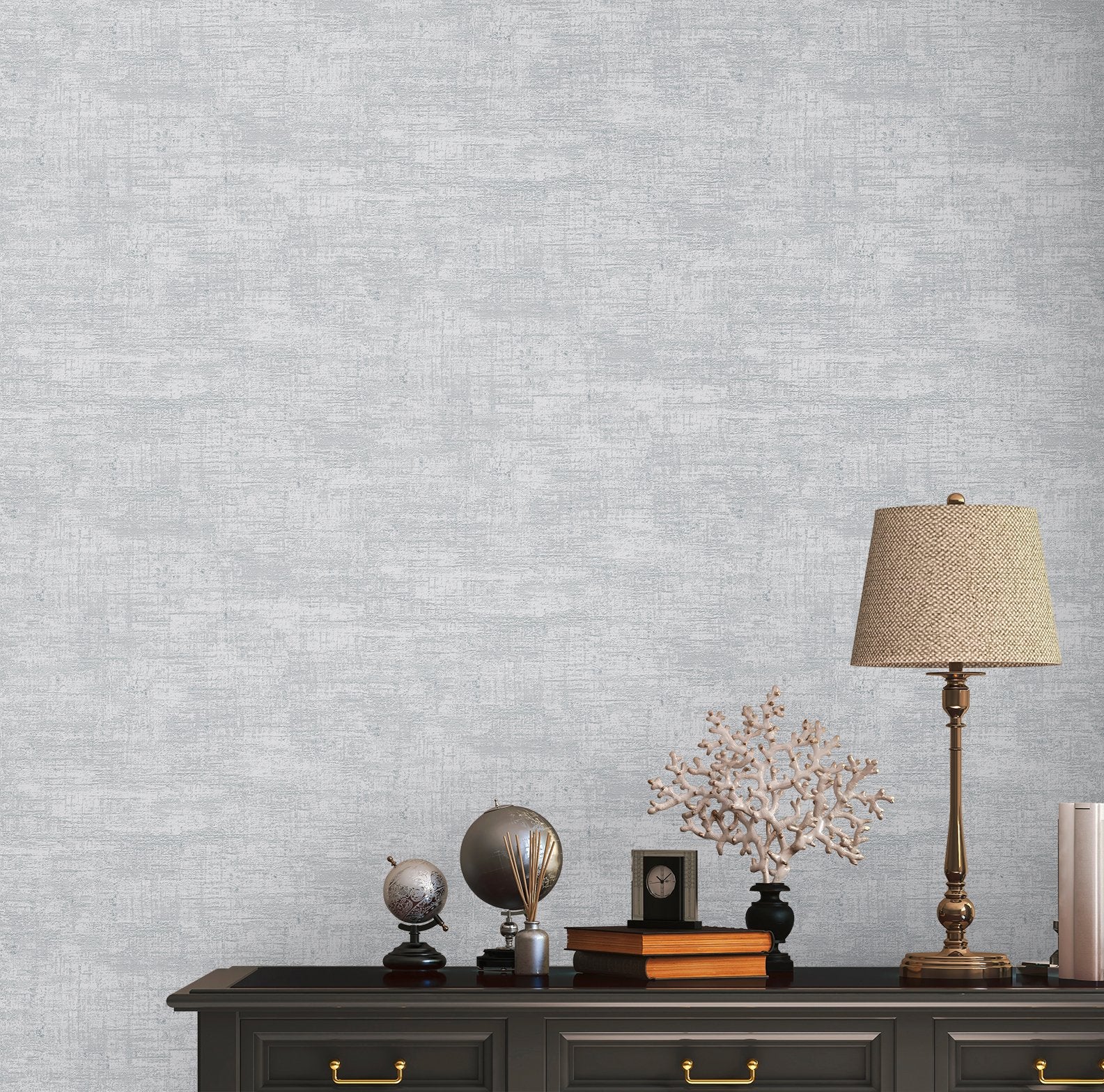 Welcome Home Industrial Chic Wallpaper - White - Galerie