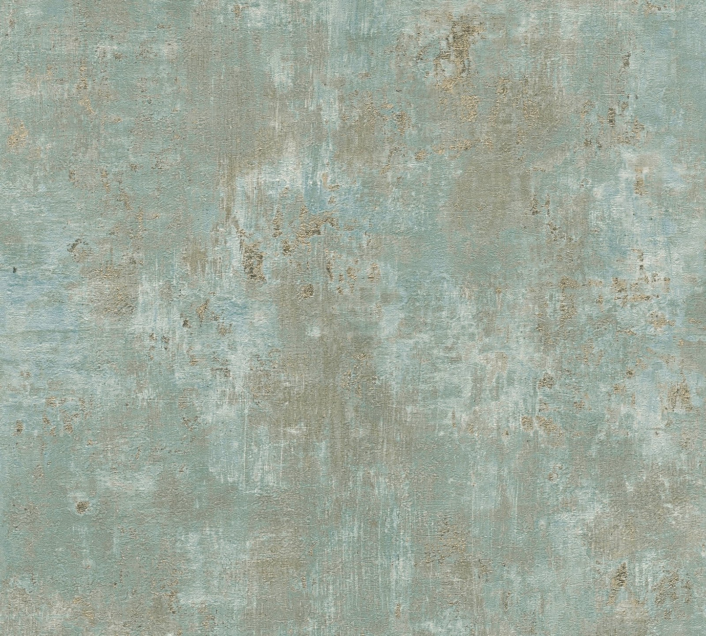 Welcome Home Distressed Metallic Texture Wallpaper - Silver - Galerie