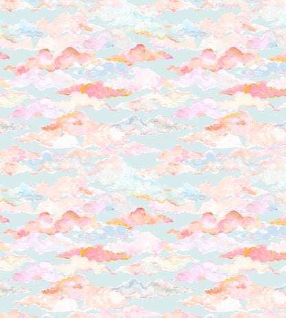 Les Nuages Wallpaper - Pink