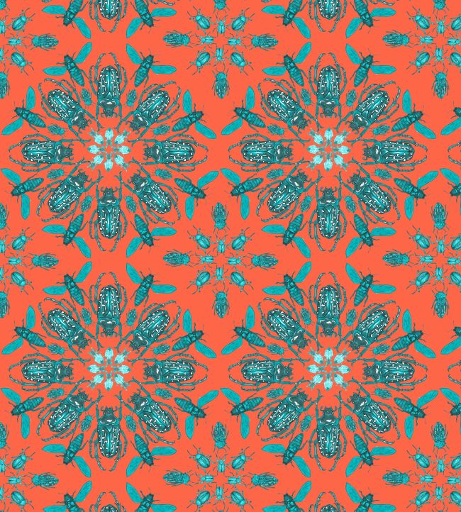 Entomologist Wallpaper - Orange