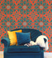 Entomologist Room Wallpaper - Orange