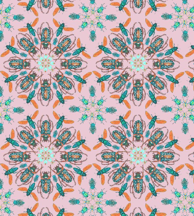 Entomologist Wallpaper - Pink