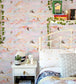 On Cloud 9 Room Wallpaper - Pink