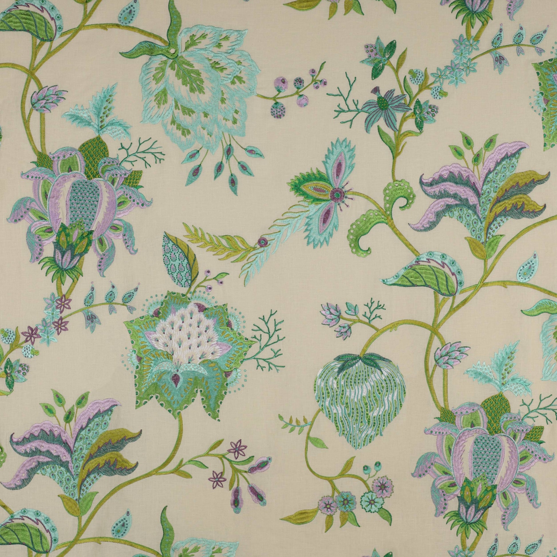 Beauregard Fabric - Green 