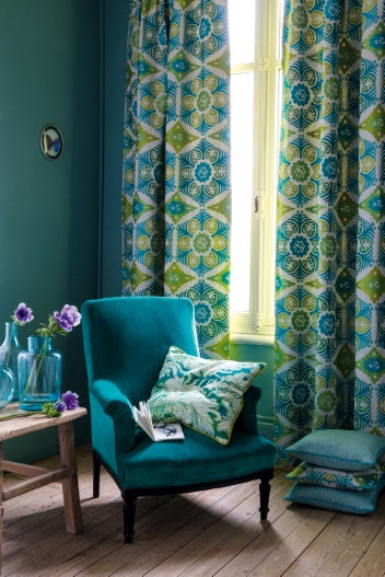 Grimaud Room Fabric - Green