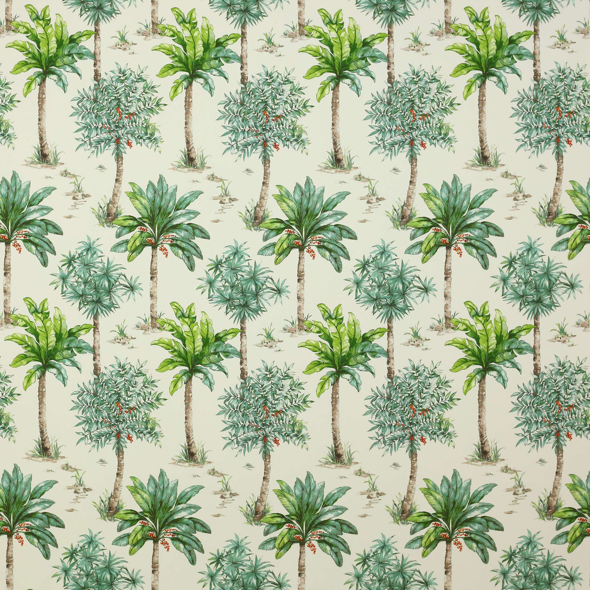 La Palmeraie Fabric - Green