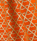 Ribon Room Fabric - Orange