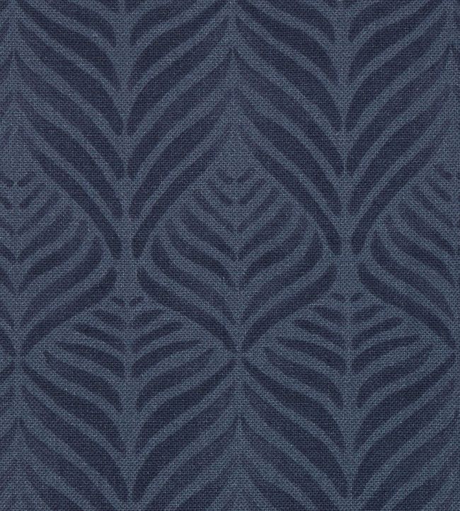 Quill in Landsdowne Linen Fabric - Blue 