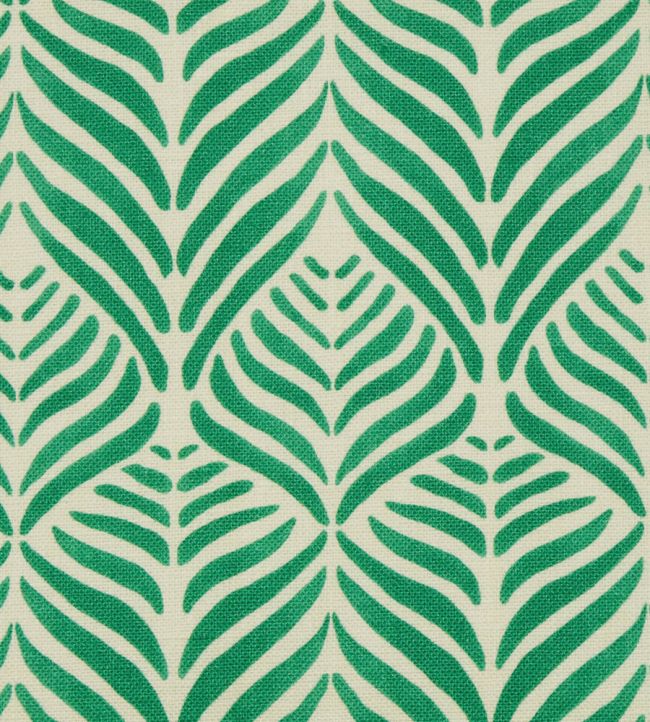 Quill in Landsdowne Linen Fabric - Green 