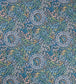 Marquess Garden in Ladbroke Linen Fabric - Blue