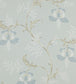 Bellflower Wallpaper - Teal - Colefax & Fowler